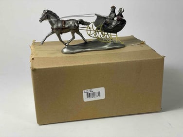 Large Hudson Creek Pewter Figurine Lot