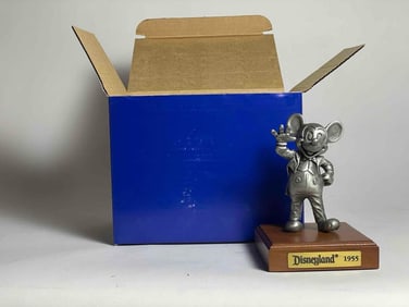 Lot of Boxes Of Hudson Creek Pewter Disney Figurines