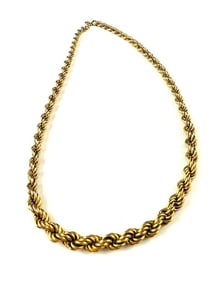 14k Gold Rope Chain