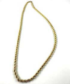 14k Gold Rope Chain
