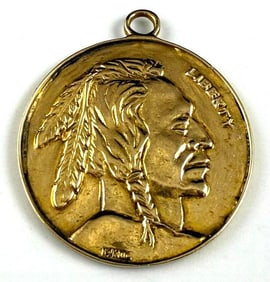 14K Gold Medal