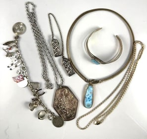 Lot of Silver Jewelry