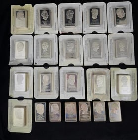 Rare Presidential 5,000 Grain Silver Ingots