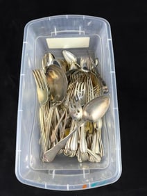 Silver Plated Flatware Lot