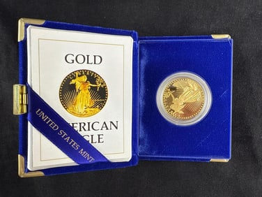 1986 US Mint American Eagle Fifty Dollar Gold Coin