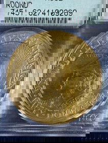 1915 Pan-Pac Round Fifty Dollar Gold Coin