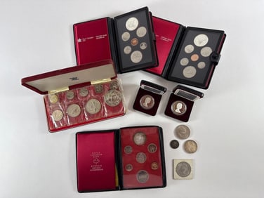 Canada and Bahama Royal Mint Sets and Coins