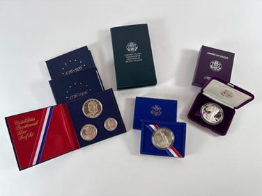 Eight Assorted Silver Coins