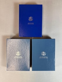 Three US Mint Prestige Coin Sets