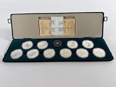 Royal Canadian Mint Ten Coin Set Pure Silver