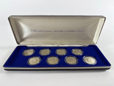 The Kennedy Silver Collection Eight Coin Set