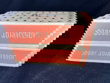 Two Five Hundred Dollar Face Value Statehood Quarter Box