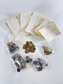 Lot of Assorted Foreign Coins