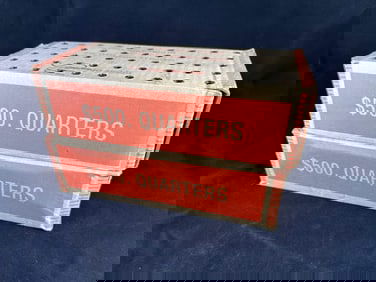 Two Five Hundred Dollar Face Value Statehood Quarter Box