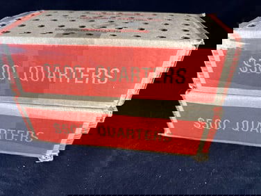 Two Five Hundred Dollar Face Value Statehood Quarter Box