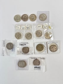 Kennedy, Walking Liberty and Franklin Halves