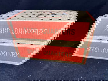 Two Five Hundred Dollar Face Value Statehood Quarter Box