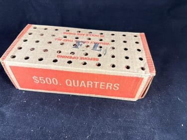 One Five Hundred Dollar Face Value Statehood Quarter Box