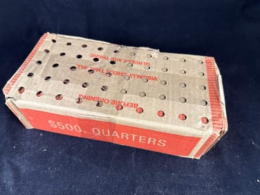 One Five Hundred Dollar Face Value Statehood Quarter Box
