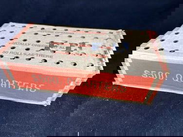 One Five Hundred Dollar Face Value Statehood Quarter Box