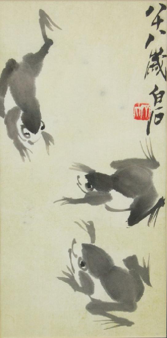 Qi Baishi 1864-1957 Chinese Ink on Paper Framed (1 of 5)
