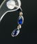 3.5ct Sapphire & 0.2ct Diamond Earrings CRV $1600 - 3