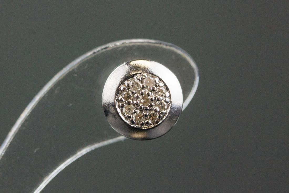 Sterling Silver Diamond Earrings RV$240 (1 of 3)