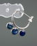 10kt White Gold 2.50ct Sapphire Earrings CRV$750