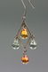 2.00ct Multi Colour Sapphire Earrings CRV$700