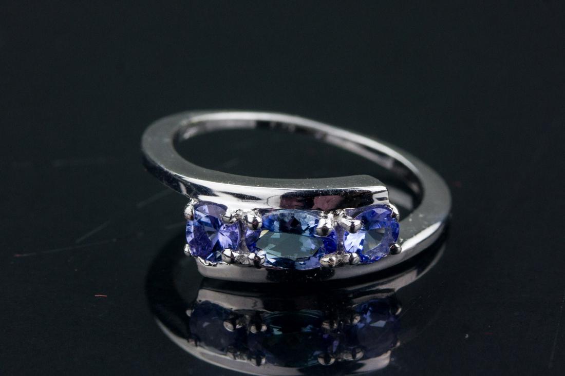Sterling Silver 1.71ct Tanzanite Ring CRV $570 (1 of 4)