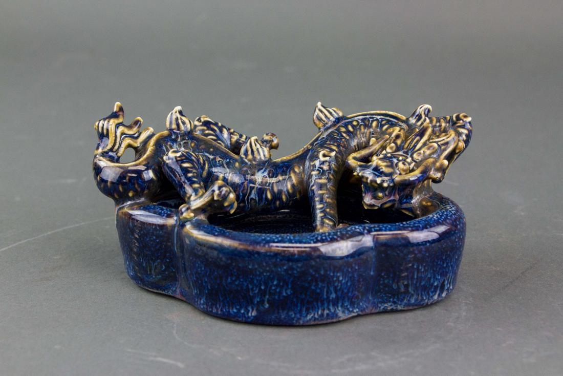 Chinese Junyao Porcelain Water Pot Bai Yu Zhai Mk (1 of 5)