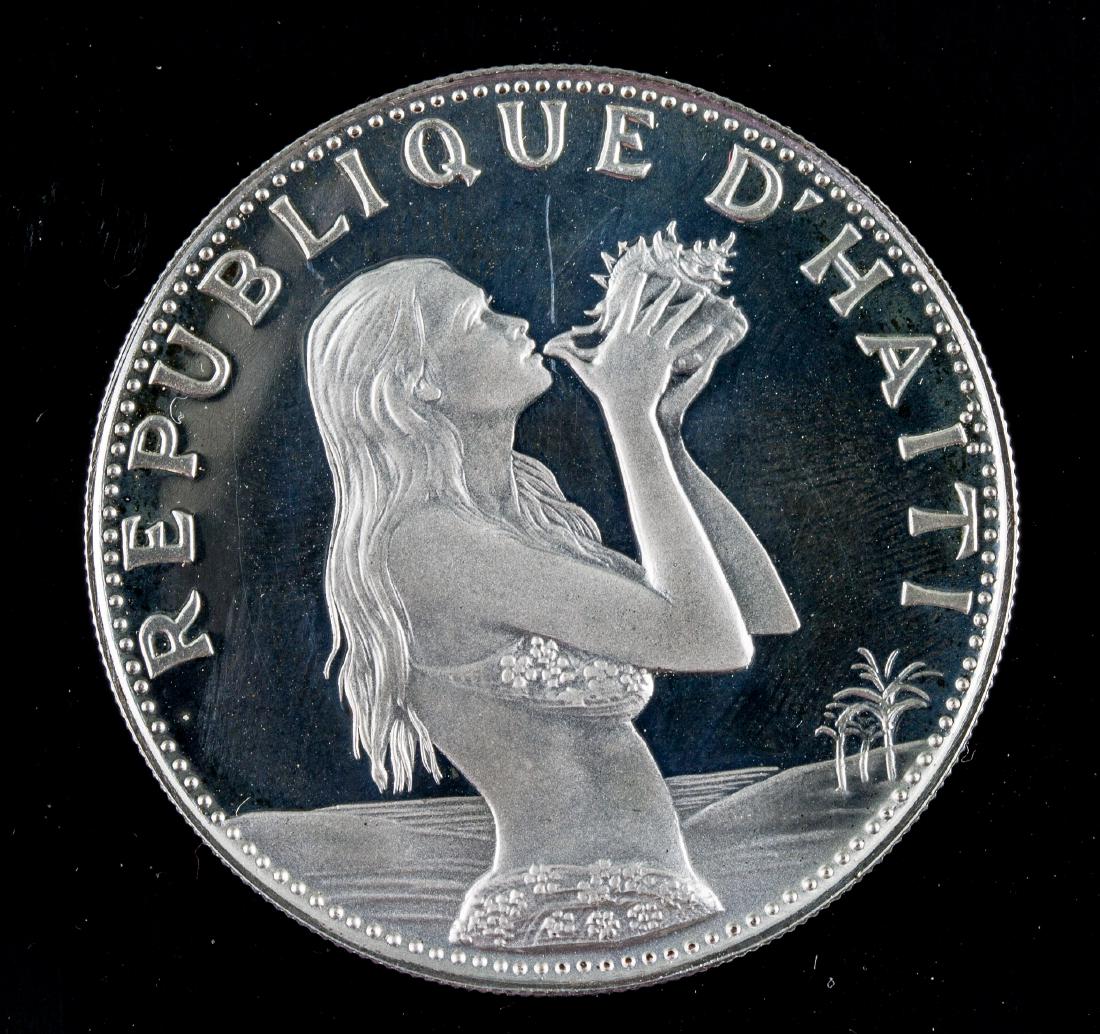 1973 Haiti 50 Gourdes Silver (.925) (1 of 2)