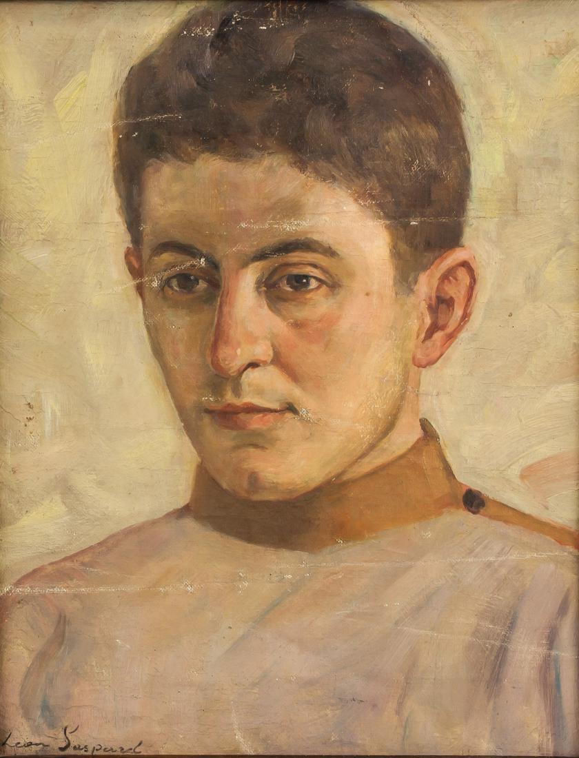 Leon Gaspard 1882-1964 Russia Oil Portrait (1 of 5)
