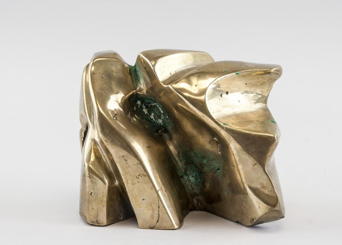 Attr. Eladio Gonzalez b.1937 Cuba Bronze Abstract (1 of 7)