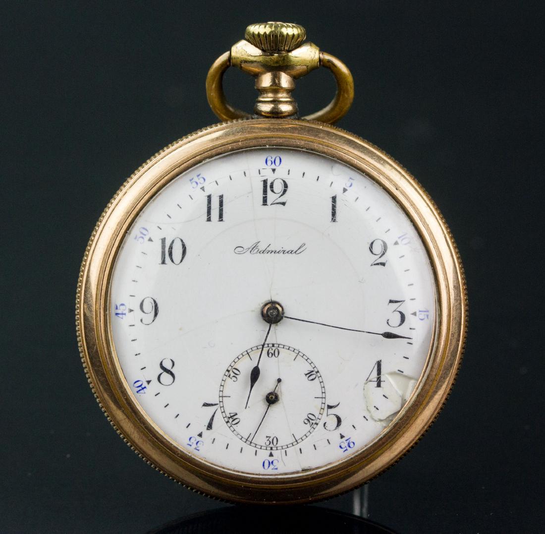 Swiss Admiral 1904 Pocket Watch Working Condition
