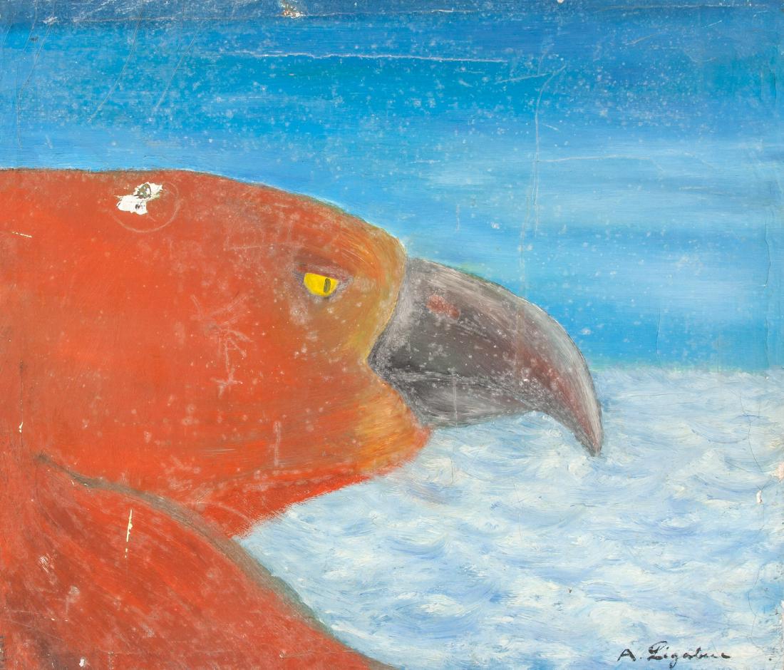 Antonio Ligabue (Italian 1899-1965) Oil on Canvas (1 of 5)