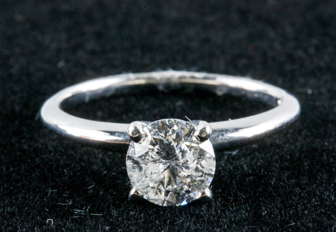 14k Gold 1.04ct Diamond Ring CRV $13150 (1 of 5)