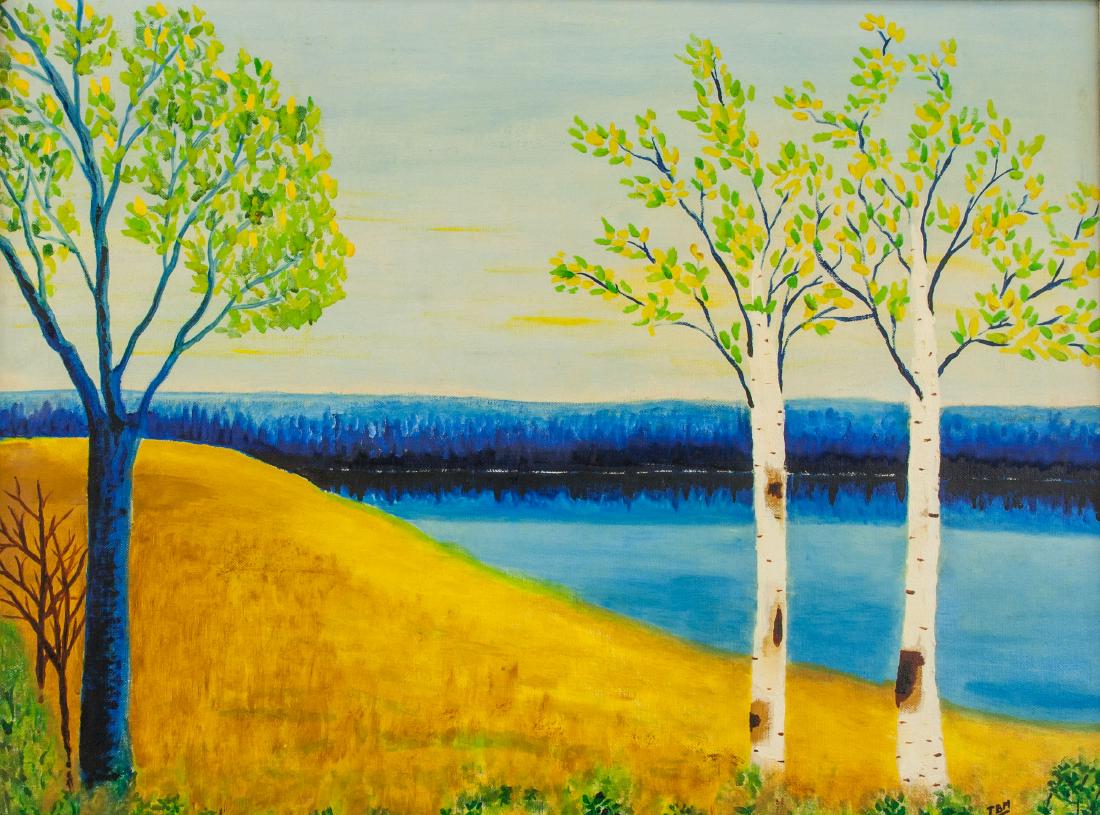 Marie Claude Boucher b. 1973 Acrylic on Canvas (1 of 6)