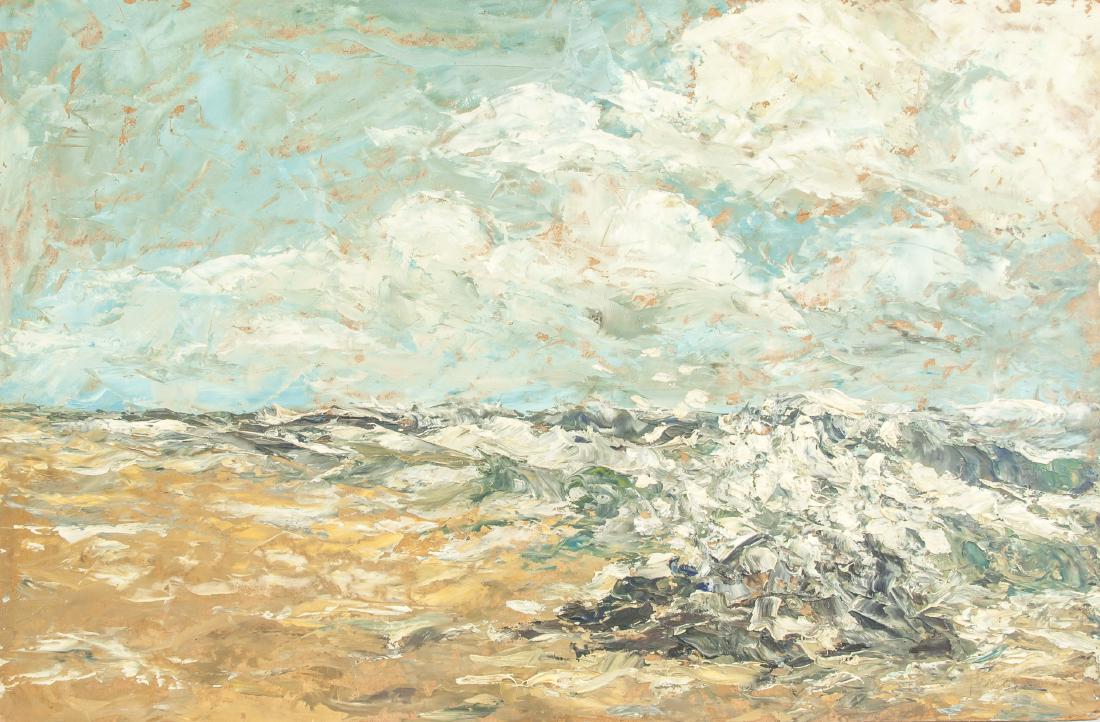 Oil on Board "Werratal" 1961 Inscribed Dedication (1 of 6)