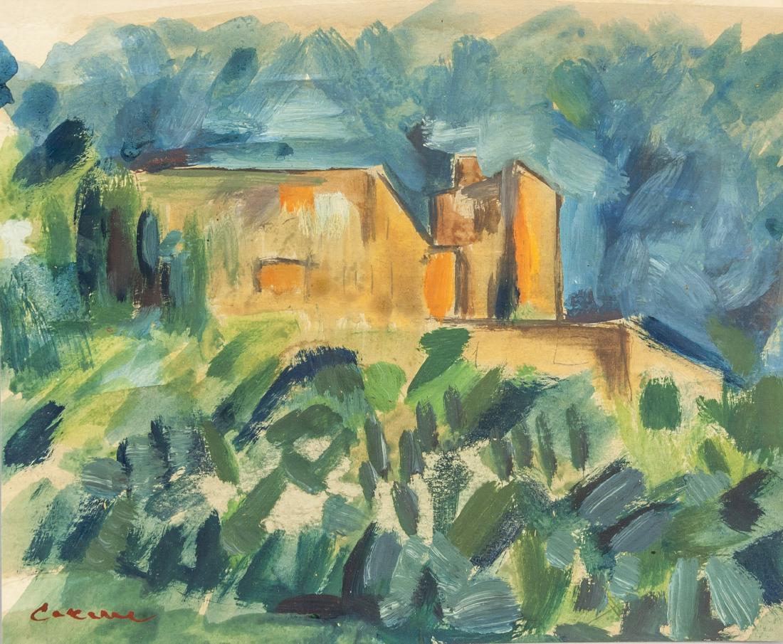 Paul Cezanne 1839-1906 French Tempera Landscape (1 of 7)