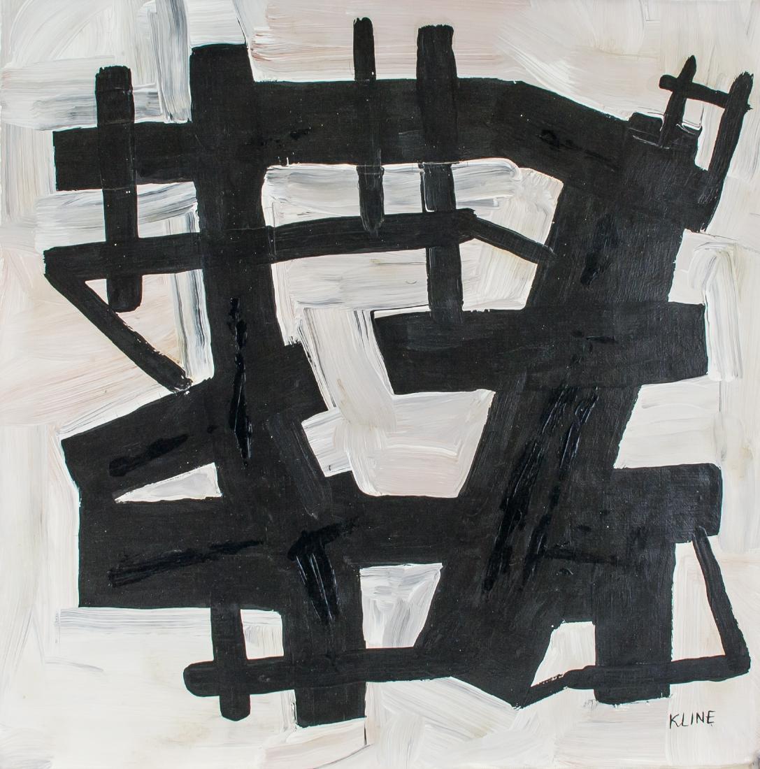 FRANZ KLINE American 1910-1962 Oil on Canvas (1 of 5)