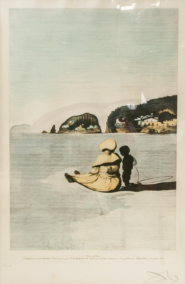 Framed After DALI Signed Etching (1 of 7)