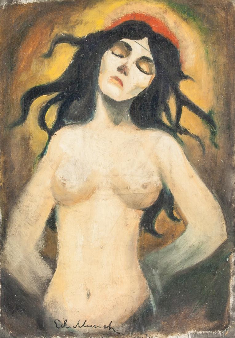 EDVARD MUNCH Norwegian 1863-1944 Oil on Canvas (1 of 5)