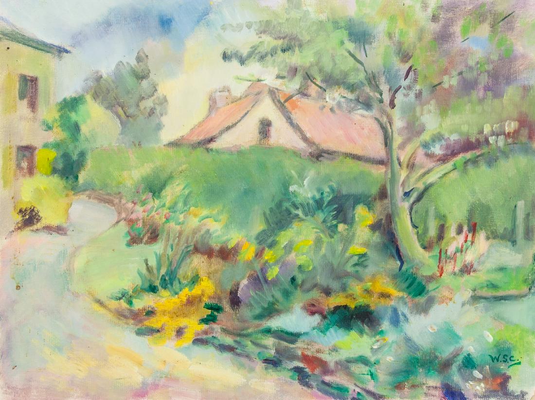 WINSTON CHURCHILL British, 1874-1965 OOB Landscape (1 of 6)