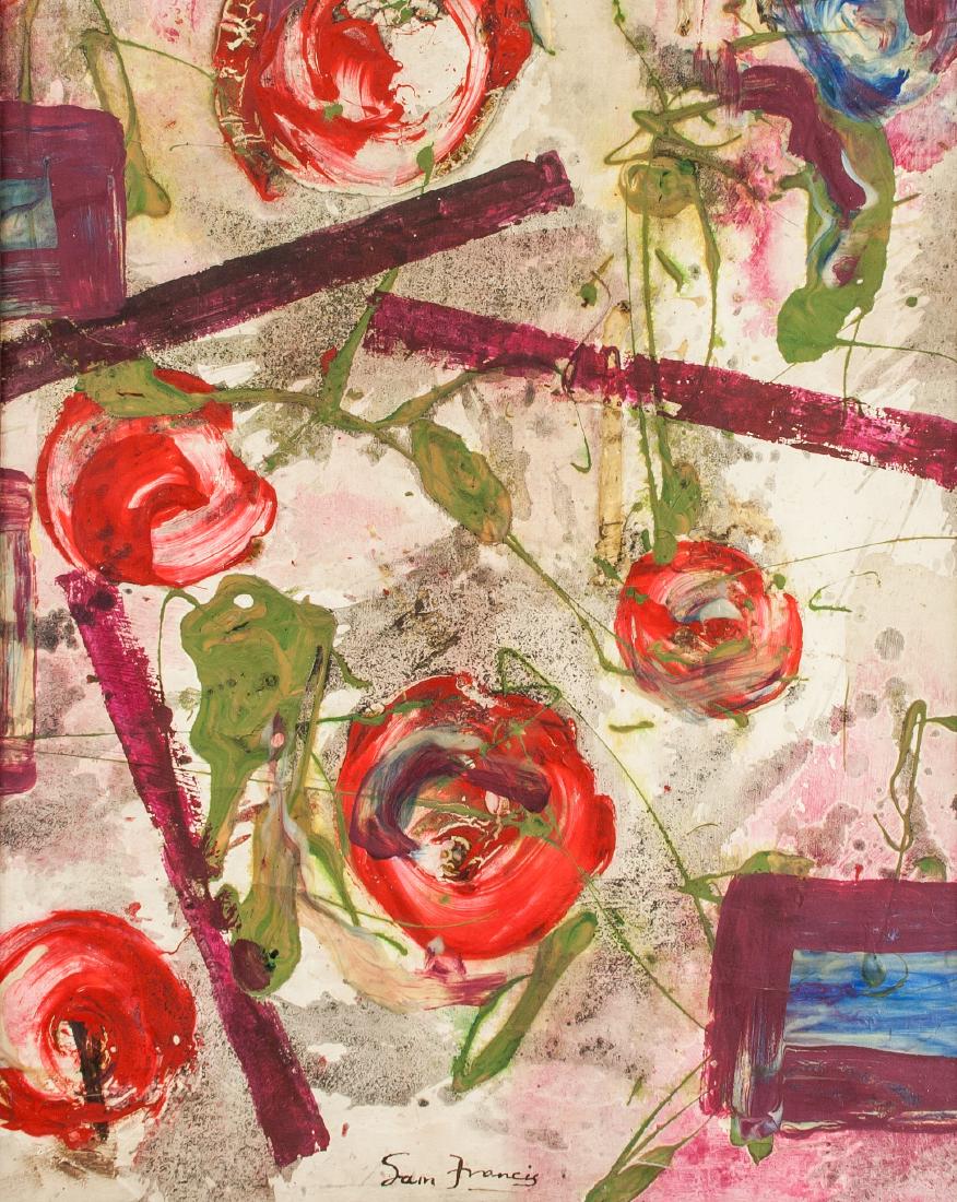 SAM FRANCIS American 1923-1994 AOC Composition (1 of 5)