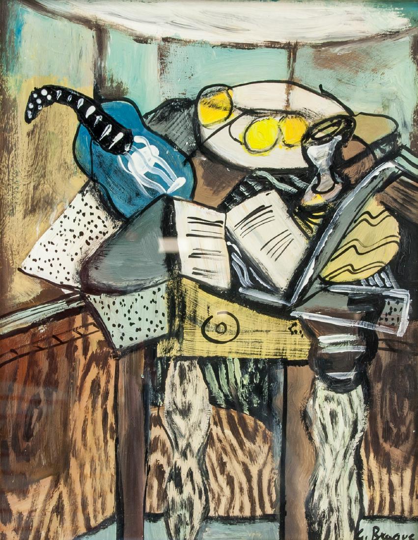 GEORGES BRAQUE French 1882-1963 OOC Cubism (1 of 5)