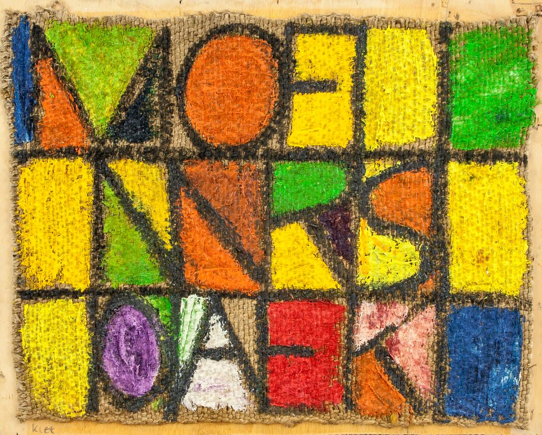 PAUL KLEE Swiss 1879-1940 Mixed Media on Board (1 of 6)