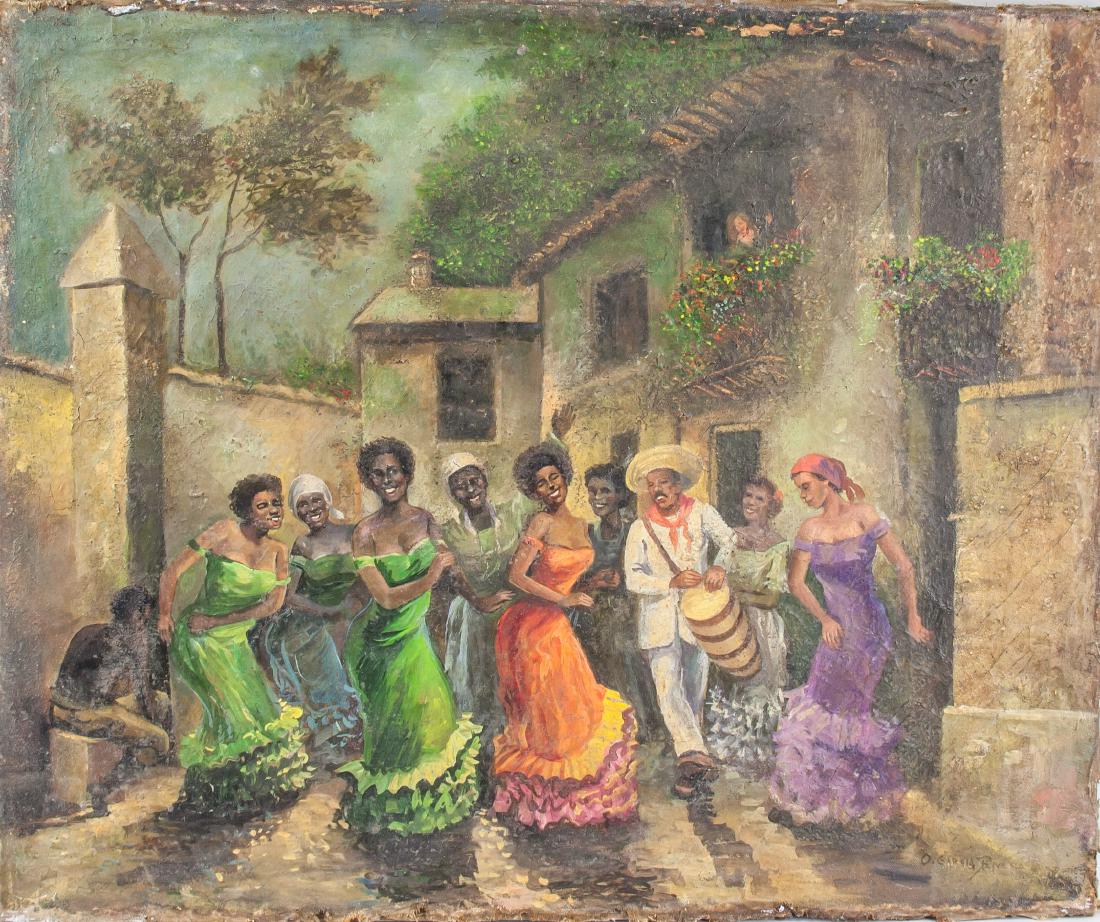 OSCAR GARCIA-RIVERA Cuban 1915-1971 OOC (1 of 10)