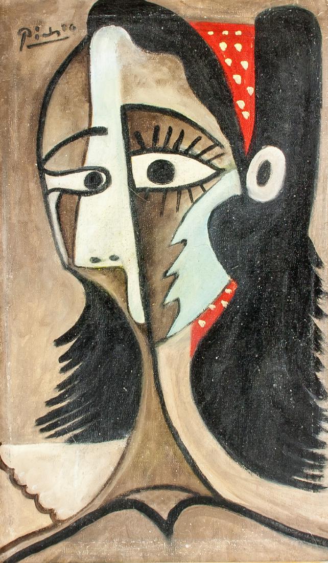 PABLO PICASSO Spanish 1881-1973 OOC Portrait (1 of 12)