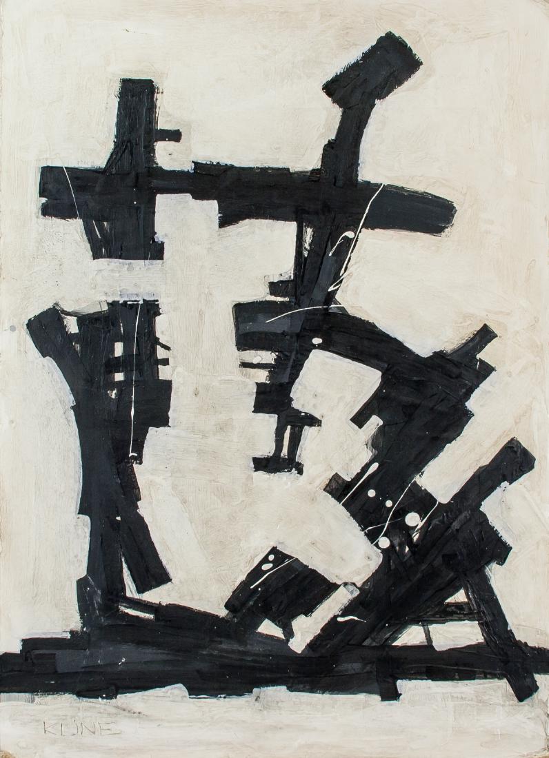FRANZ KLINE American 1910-1962 OOB Abstract (1 of 6)